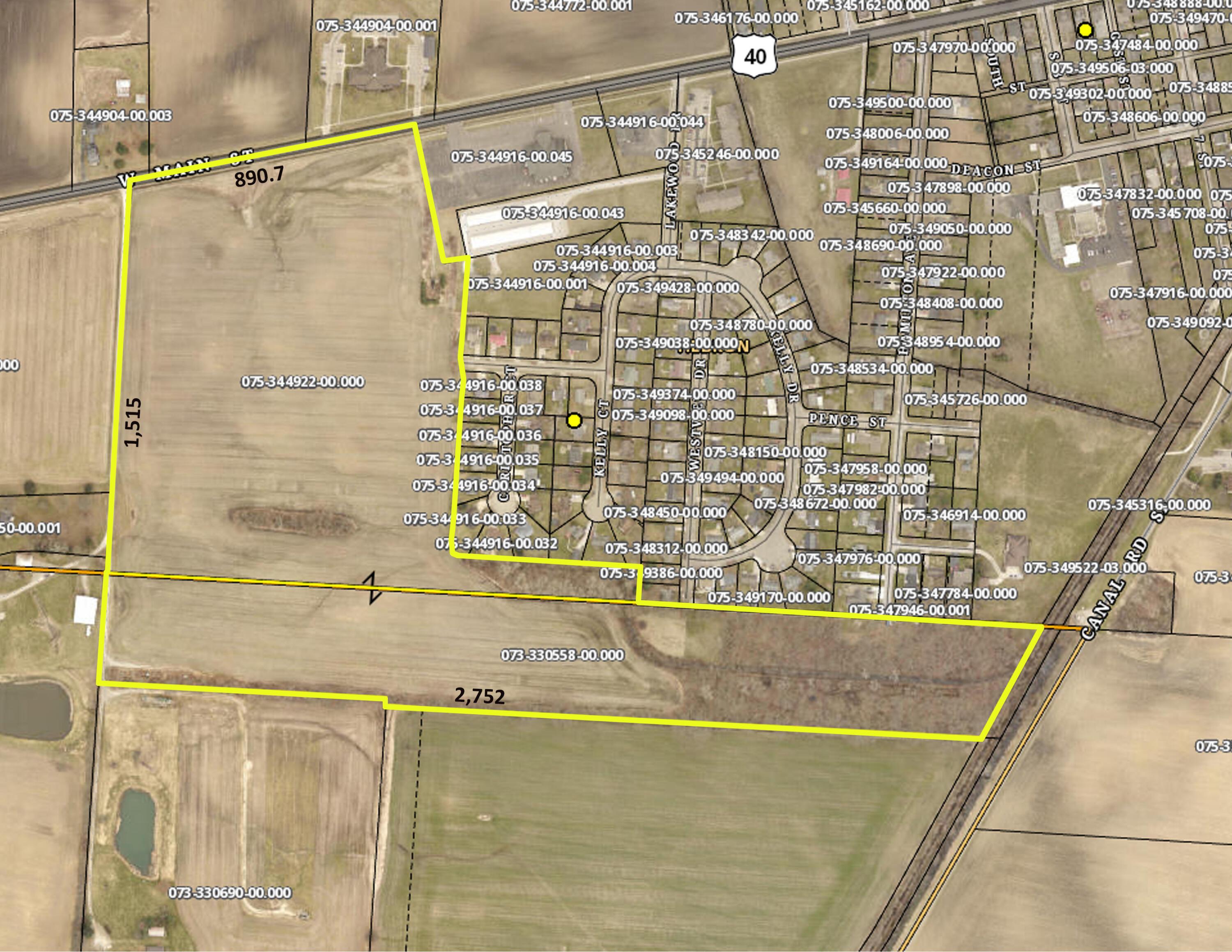 0 National Road Southeast Hebron, OH 43025 - Photo 11 of 12 Aerial Map