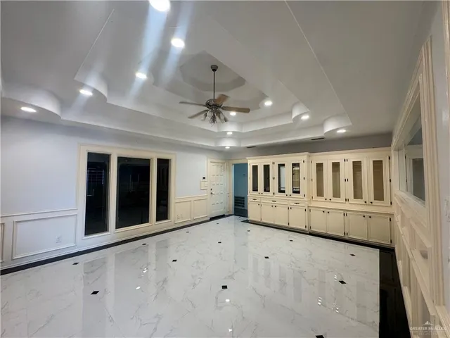 a very nice looking room with a large window