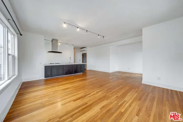 a view of a painting on the wall