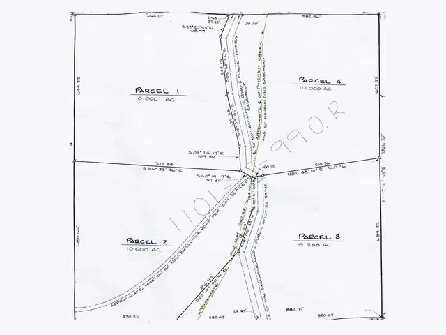 an aerial view of forest
