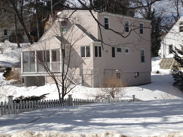 162 Beaconsfield Road Worcester, MA 01602 - Photo 7 of 7 a view of a house with a snow