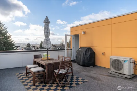 a view of a brick buidling front with many windows