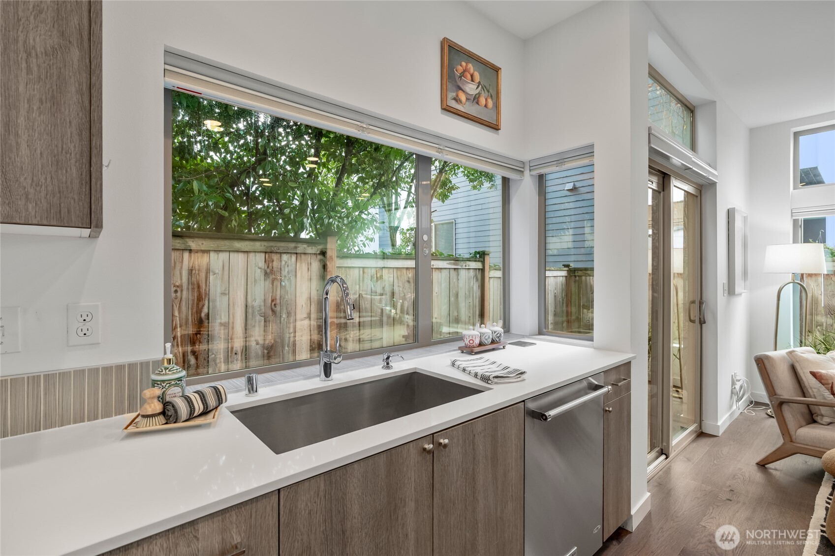 730 25th Avenue South Seattle, WA 98144 - Photo 8 of 38 a view of a kitchen with a sink and large window
