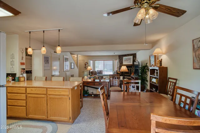 a front view of a building with street