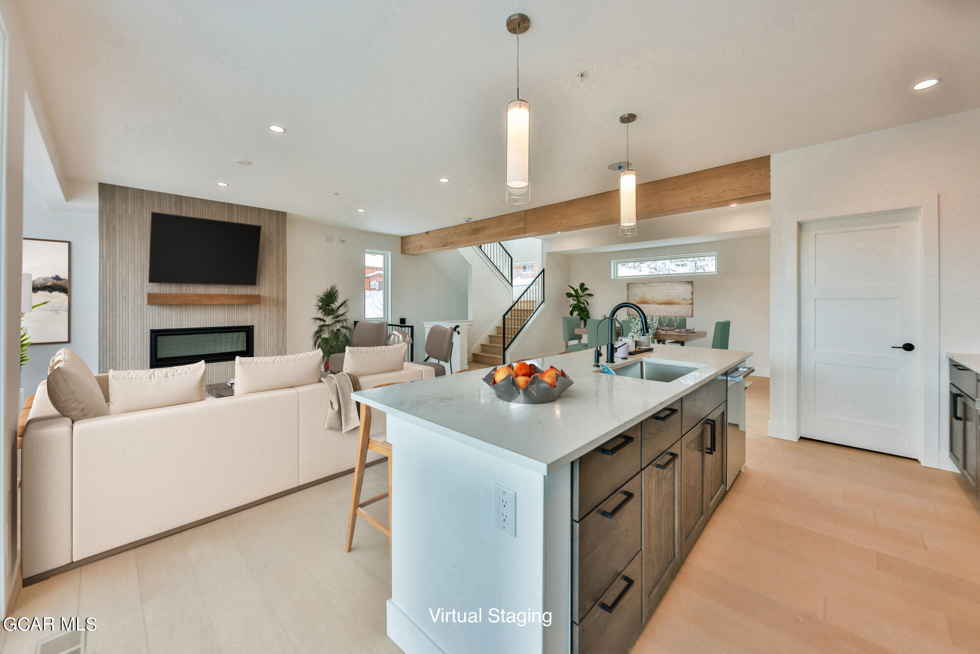 381 Bear Trail Winter Park, CO 80482 - Photo 11 of 38 a view of living room with furniture and a flat screen tv