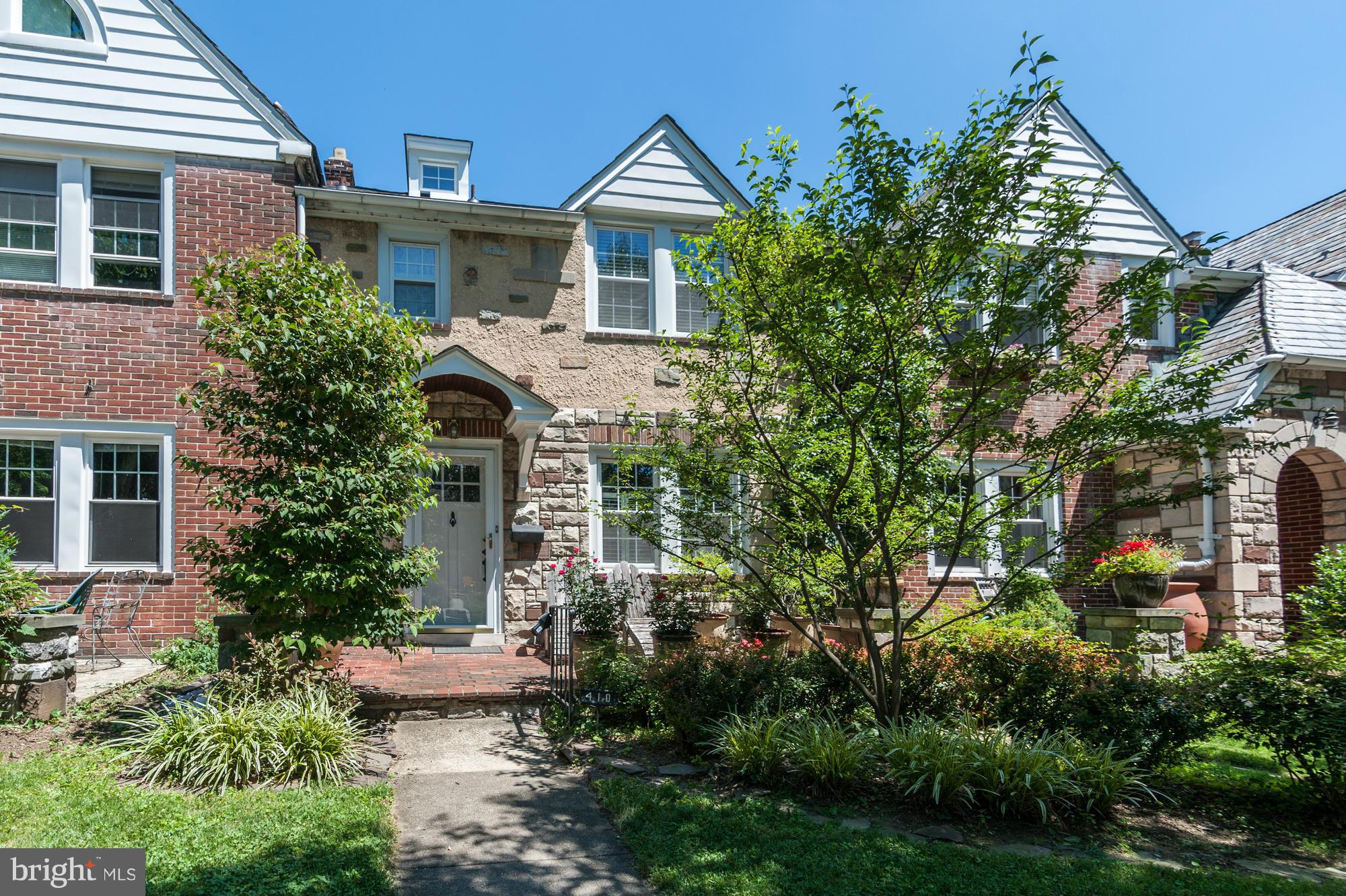 410 Hopkins Road Baltimore, MD 21212 - Photo 1 of 30 front view of a house with potted plants
