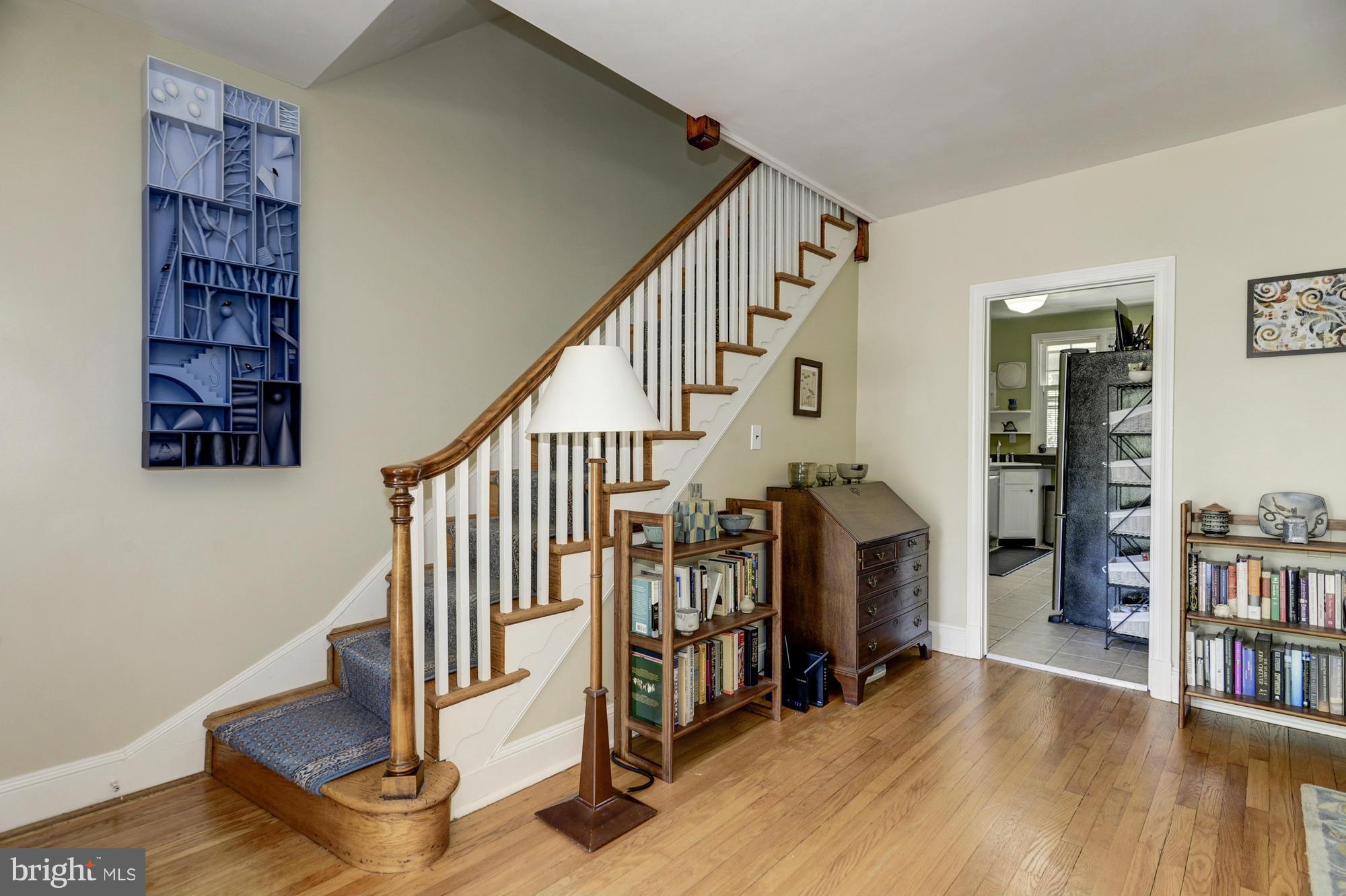 410 Hopkins Road Baltimore, MD 21212 - Photo 7 of 30 a view of a livingroom with furniture and staircase
