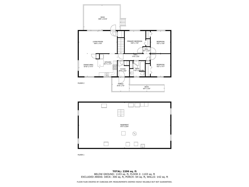 4758 Ryan Road Couderay, WI 54828 - Photo 48 of 49 Floor Plan