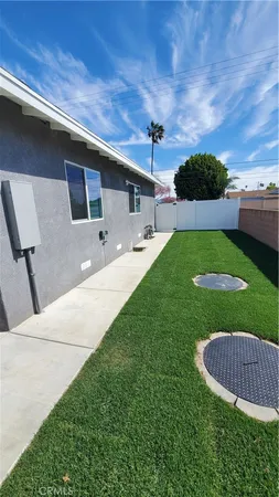 a view of outdoor space and yard