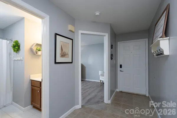 a view of room with a window