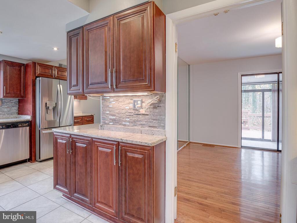 5316 Tolson Road Temple Hills, MD 20748 - Photo 29 of 69 Modern back splash and large ceramic tile flooring