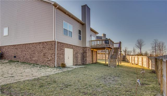 2021 Lincoln Road Spring Hill, TN 37174 - Photo 16 of 19 Large backyard with privacy fence.