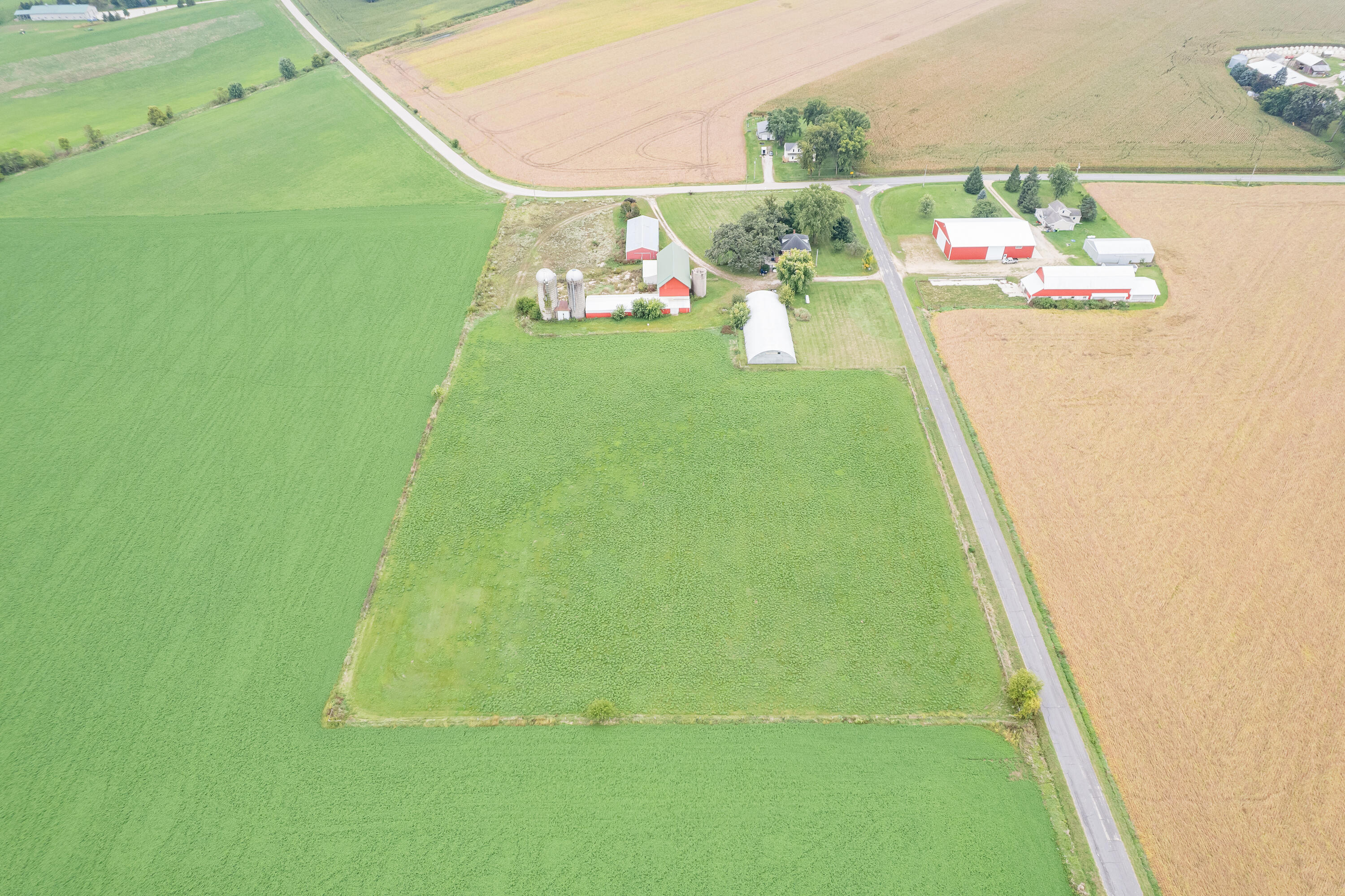 W12040 Sullivan Road Portland, WI 53594 - Photo 44 of 45 Aerial farm