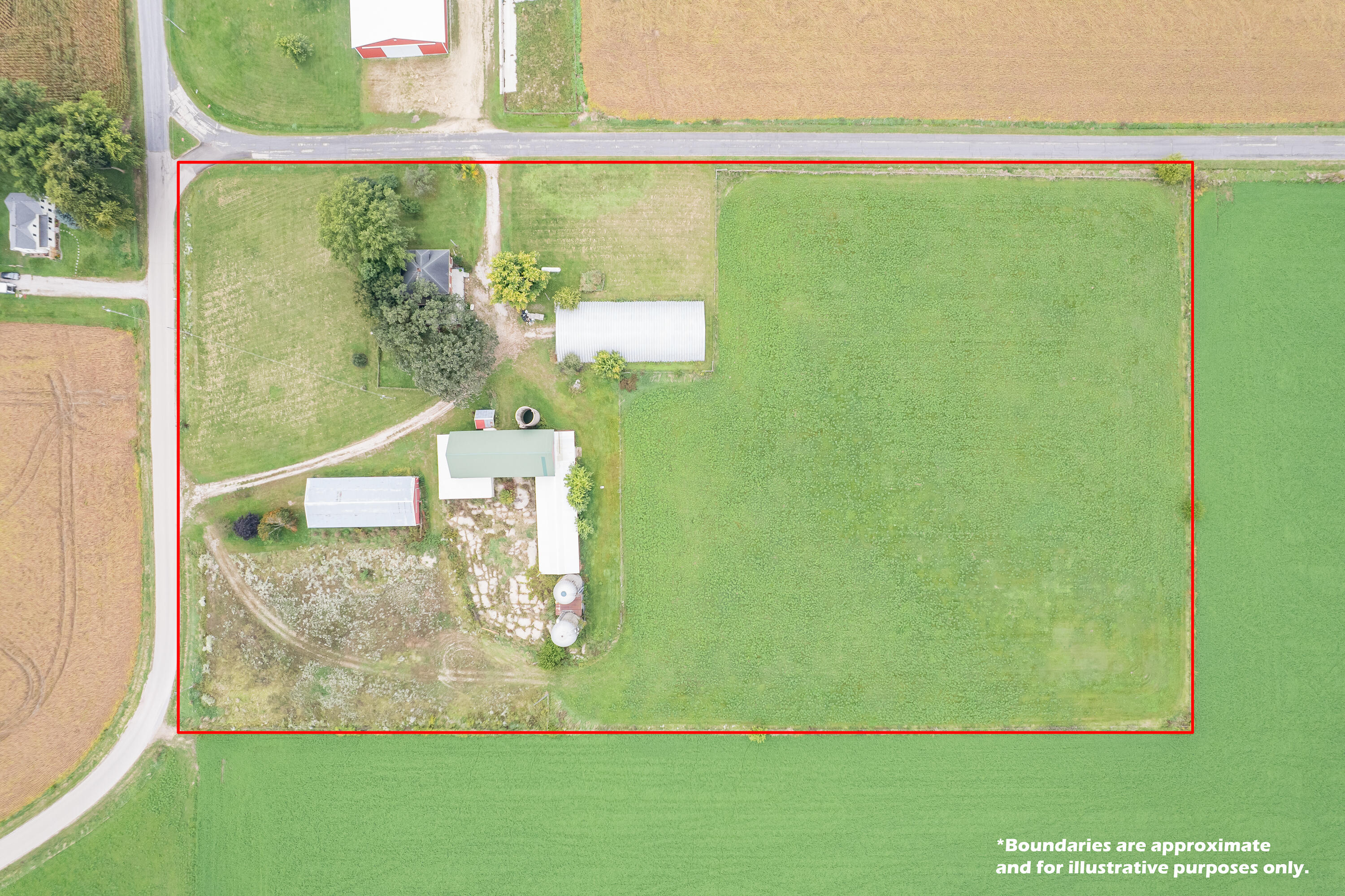 W12040 Sullivan Road Portland, WI 53594 - Photo 5 of 45 Approximate boundary lines