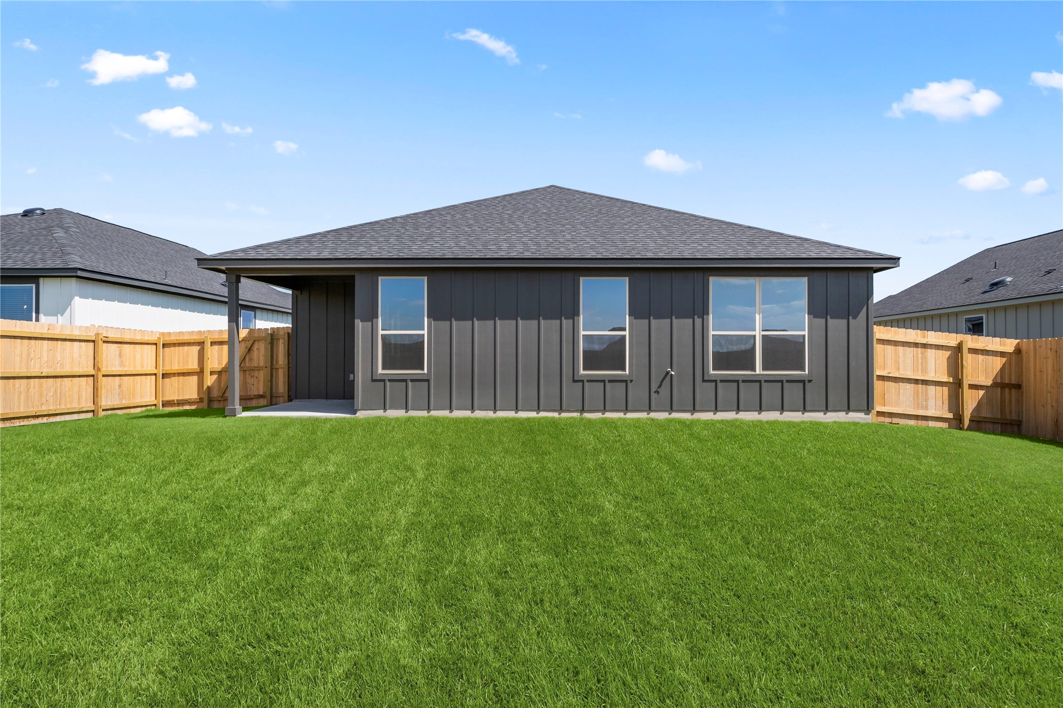 552 Gus Loop Georgetown, TX 78626 - Photo 23 of 23 a view of a house with a yard