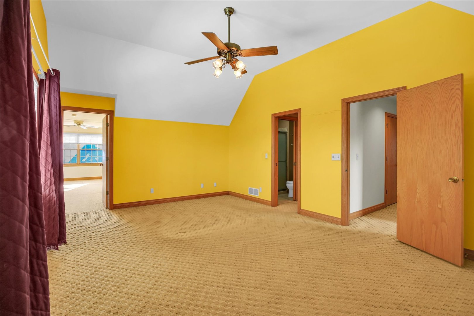 2002 O O Donnell Drive Champaign, IL 61821 - Photo 26 of 45 a view of a room with a ceiling fan