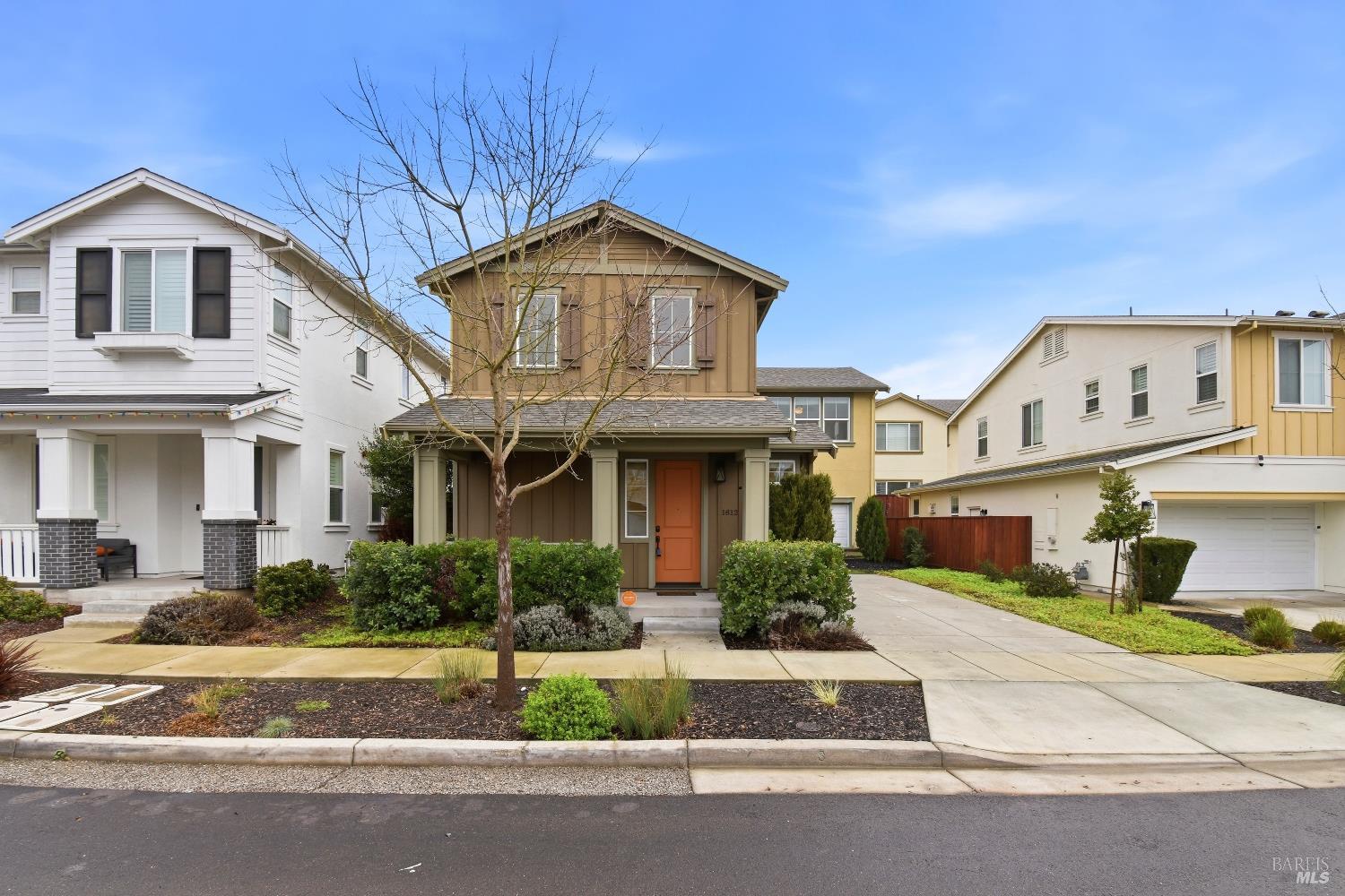 1612 Rose Clover Street Santa Rosa, CA 95403 - Photo 1 of 40 a front view of a house with a yard