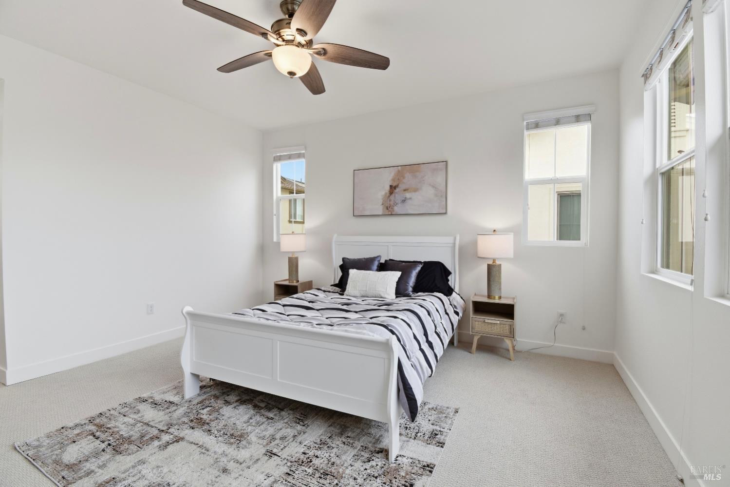 1612 Rose Clover Street Santa Rosa, CA 95403 - Photo 24 of 40 a bedroom with a bed and a window