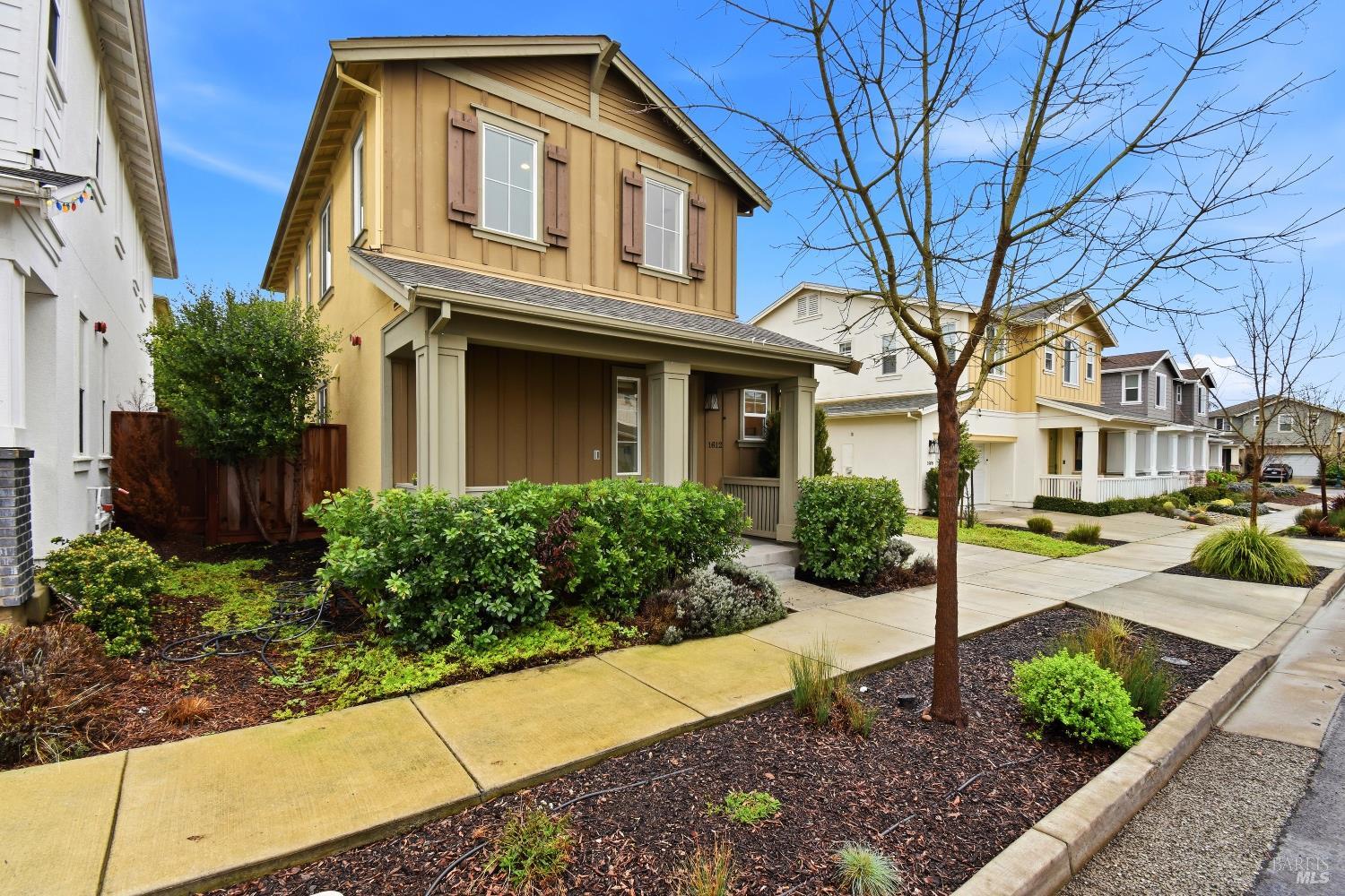 1612 Rose Clover Street Santa Rosa, CA 95403 - Photo 3 of 40 a front view of a residential houses with yard