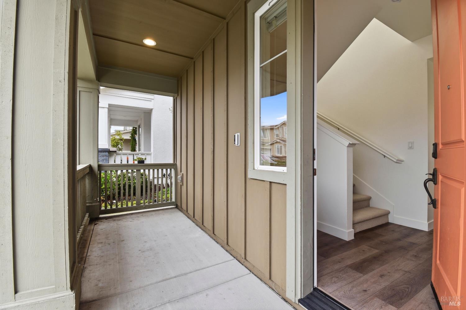 1612 Rose Clover Street Santa Rosa, CA 95403 - Photo 7 of 40 a view of a hallway with a livingroom and entryway
