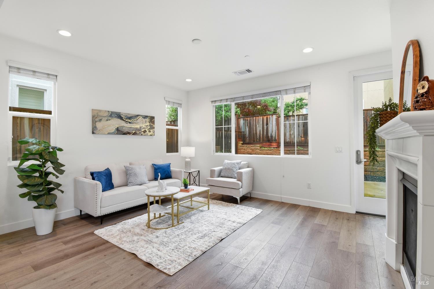 1612 Rose Clover Street Santa Rosa, CA 95403 - Photo 8 of 40 a living room with furniture fireplace and window