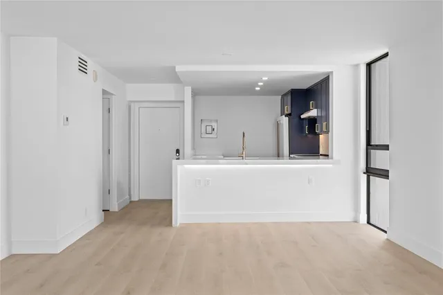 a view of city from a balcony