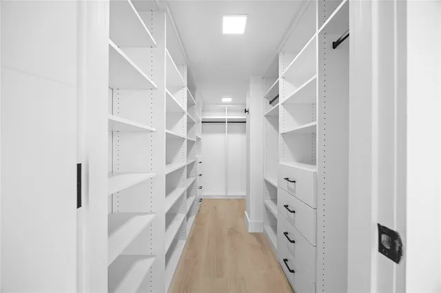 a view of a city with tall buildings