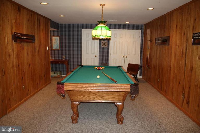10169 Wavell Road Fairfax, VA 22032 - Photo 19 of 30 Pool Table conveys and fits perfectly in Rec Rm