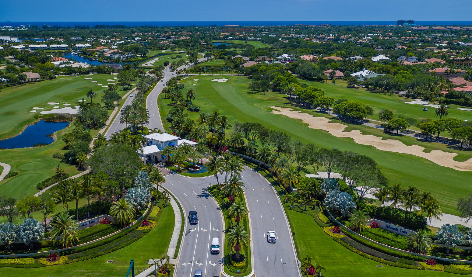 467 Mariner Drive Jupiter, FL 33477 - Photo 11 of 32 an aerial view of a residential houses with outdoor space and trees