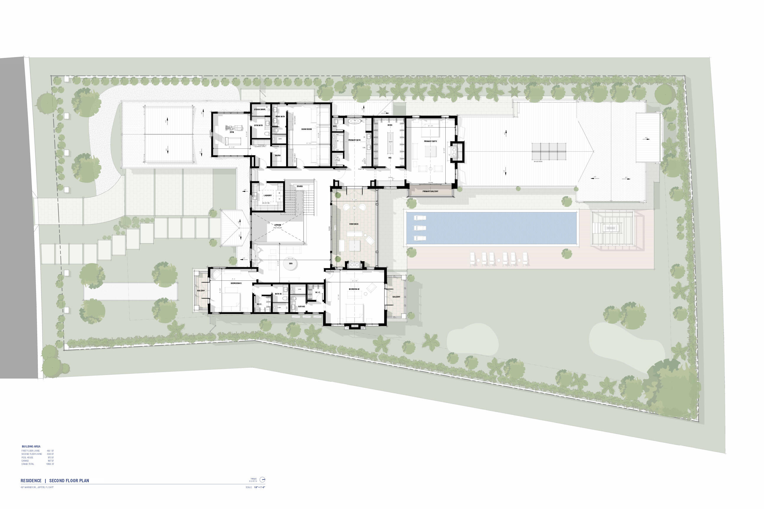 467 Mariner Drive Jupiter, FL 33477 - Photo 32 of 32 a picture of a floor plan