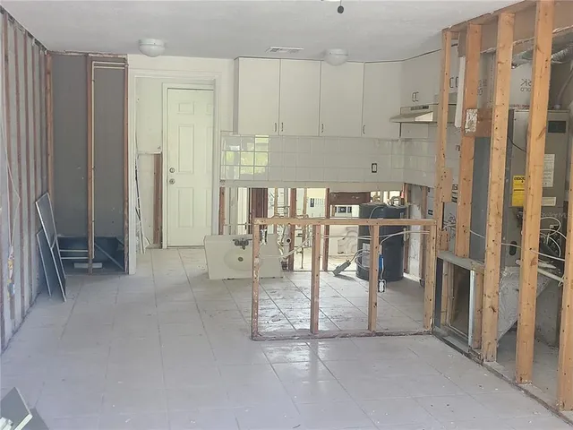 a view of a livingroom with a furniture