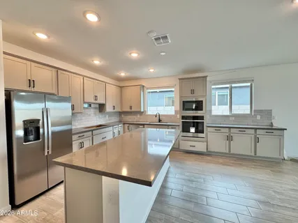 a view of a ocean with a big yard