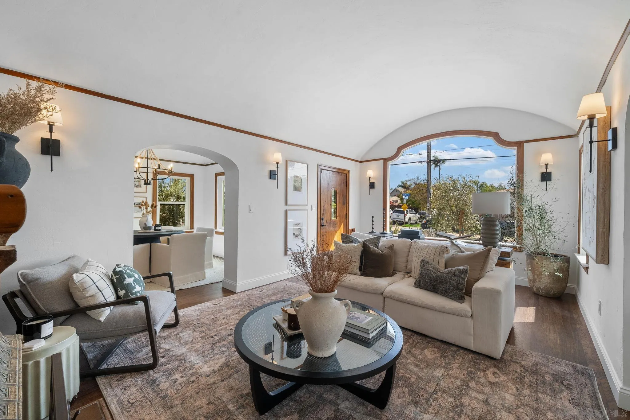 4052 Alder Drive San Diego, CA 92116 - Photo 6 of 28 a living room with furniture and a large window