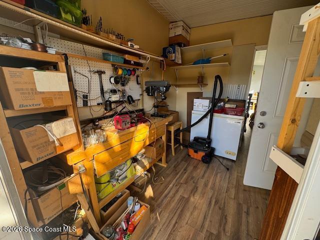 320 Akron Way Rockledge, FL 32955 - Photo 13 of 24 a view of a room with gym equipment