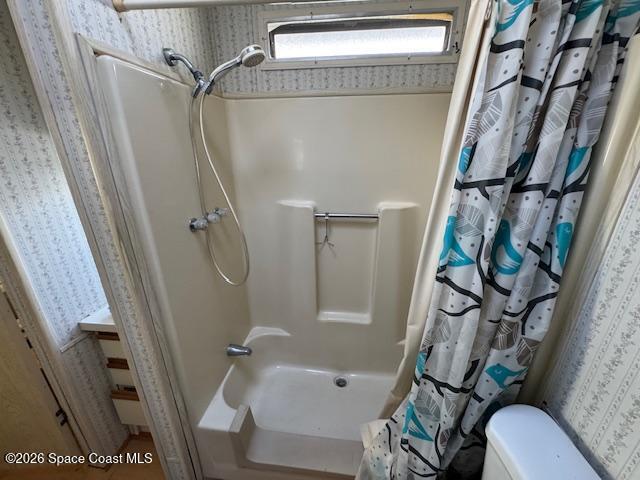 320 Akron Way Rockledge, FL 32955 - Photo 20 of 24 a bathroom with a granite countertop sink toilet and shower