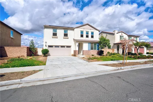 a view of an front door