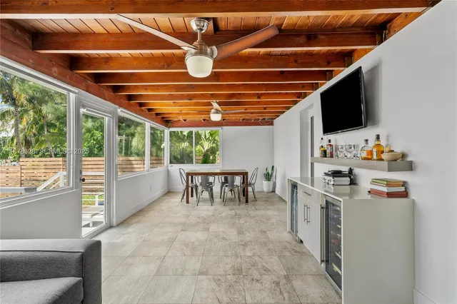 a room with storage and utility