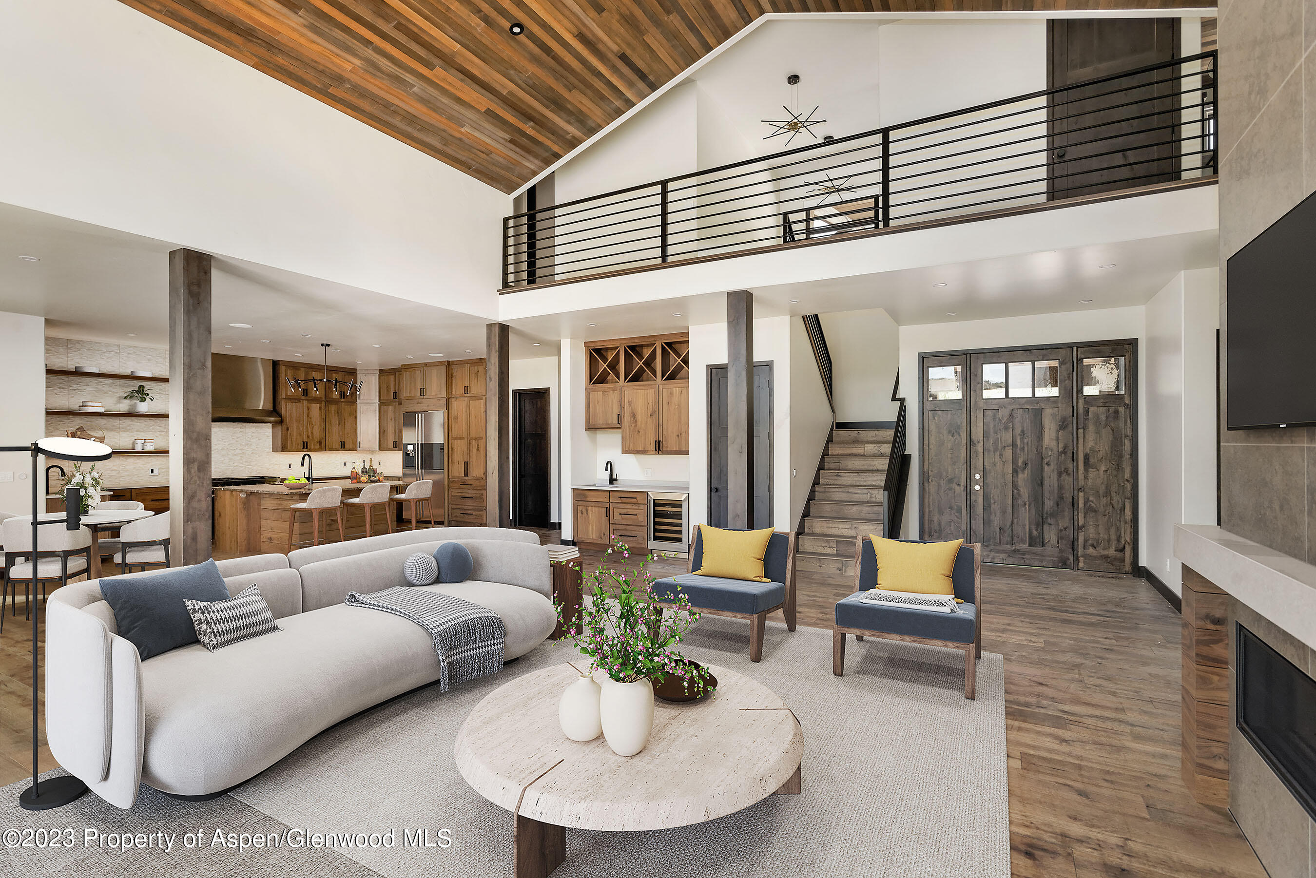 151 Sundance Trail Carbondale, CO 81623 - Photo 5 of 22 a living room with furniture and a large window