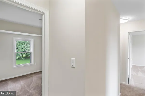 a view of empty room