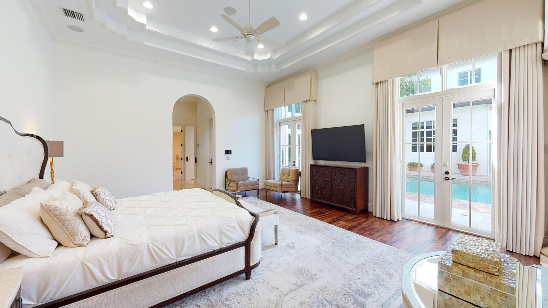 17130 Ave Le Rivage Boca Raton, FL 33496 - Photo 17 of 38 MASTER_BED_ANGLE