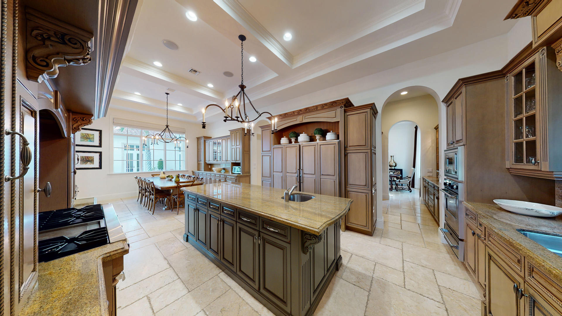 17130 Ave Le Rivage Boca Raton, FL 33496 - Photo 8 of 38 KITCHEN_OVERVIEW