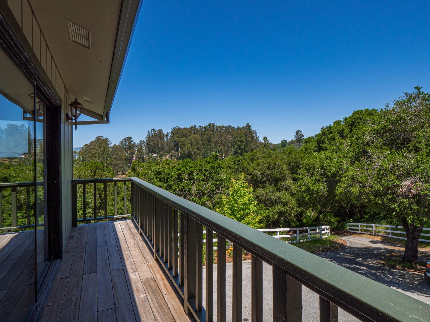 577 Carr Avenue Aromas, CA 95004 - Photo 12 of 37 a view of a balcony with wooden floor