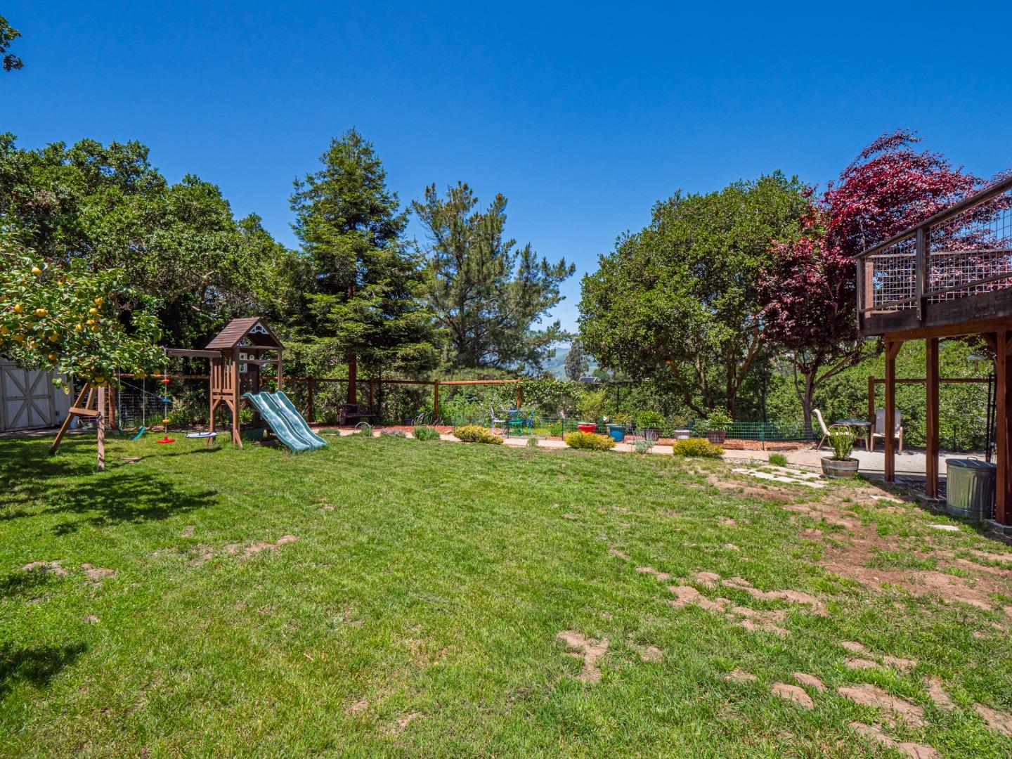 577 Carr Avenue Aromas, CA 95004 - Photo 17 of 37 a childrens park with lots of swings and slides