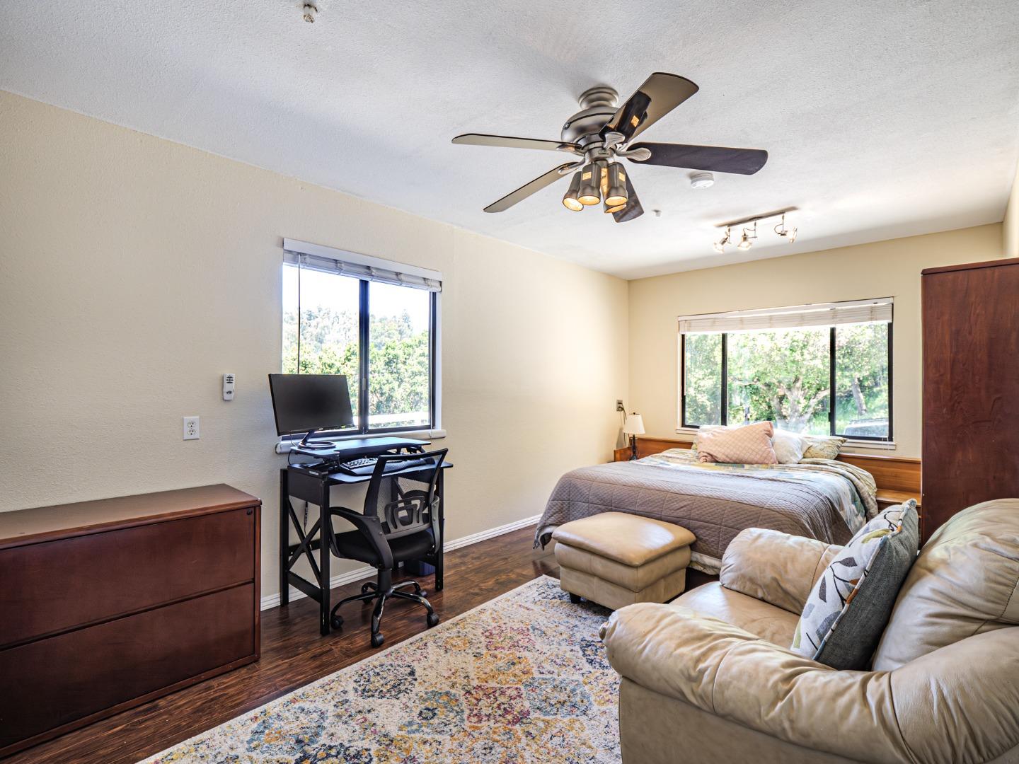 577 Carr Avenue Aromas, CA 95004 - Photo 28 of 37 a bedroom with furniture and a window