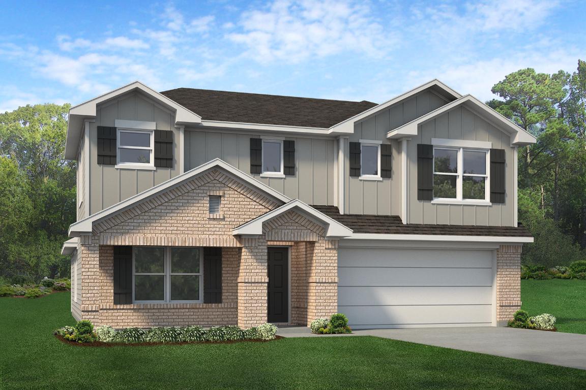 3820 Keller Road Temple, TX 76504 - Photo 1 of 21 a front view of a house with a yard and garage