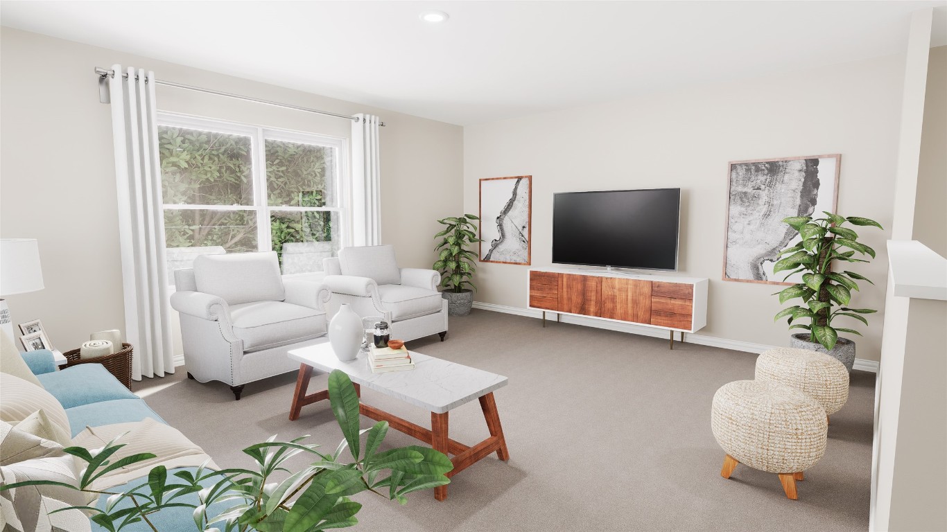 3820 Keller Road Temple, TX 76504 - Photo 15 of 21 a living room with furniture and a flat screen tv