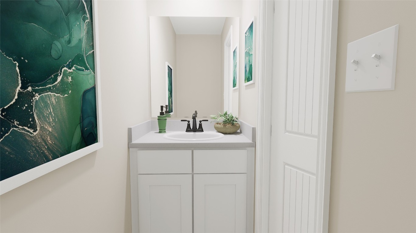 3820 Keller Road Temple, TX 76504 - Photo 20 of 21 a bathroom with a sink and mirror