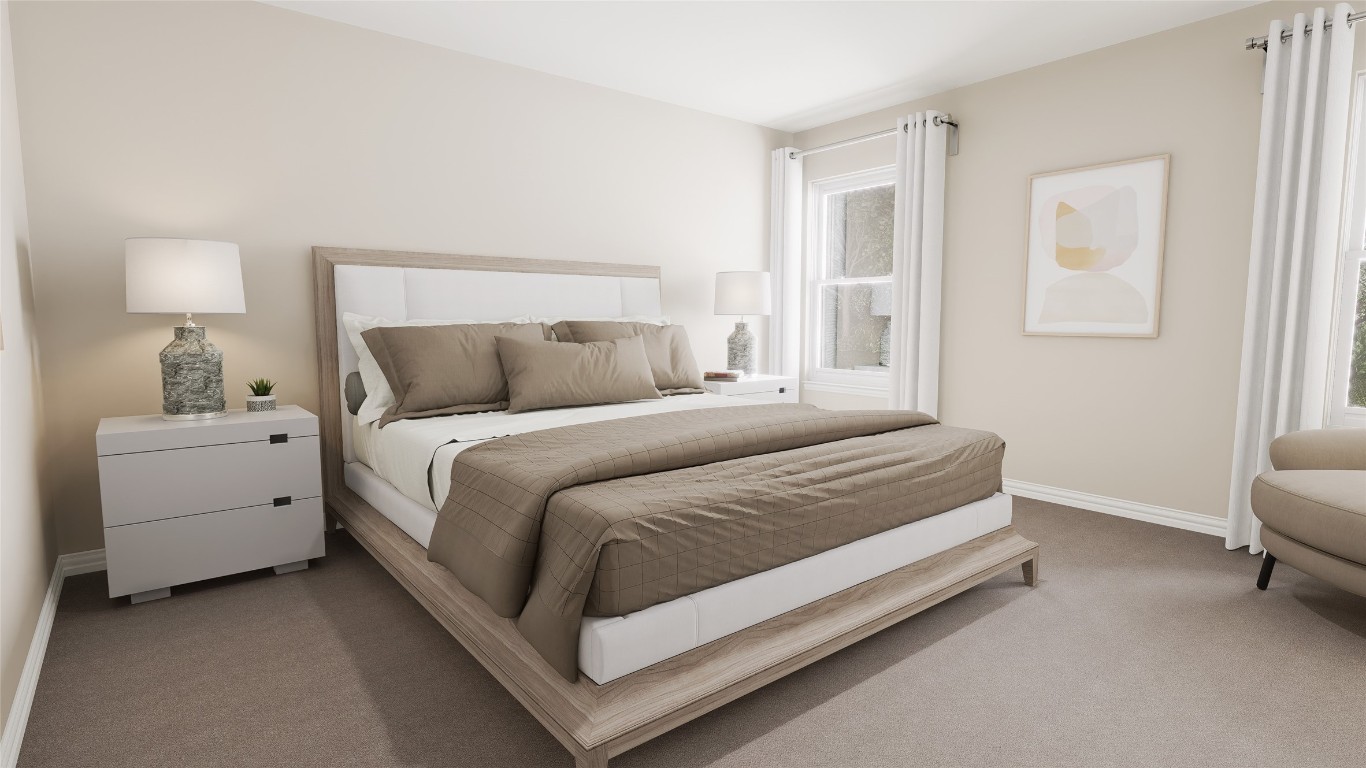 3820 Keller Road Temple, TX 76504 - Photo 9 of 21 a bed room with a bed and a lamp