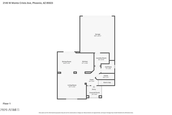 $349,900 | 2145 West Monte Cristo Avenue, Phoenix, AZ 85023