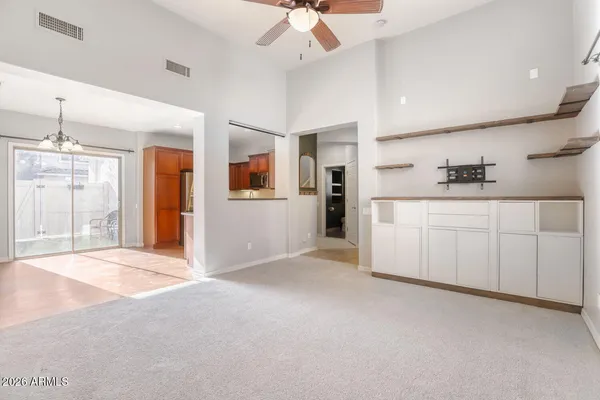 a view of front door of house